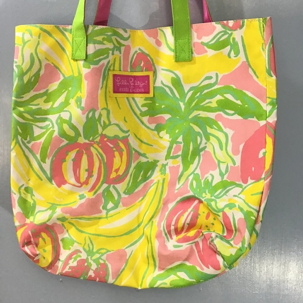 Lilly Pulitzer for Estee Lauder Tote Bag 3/$18